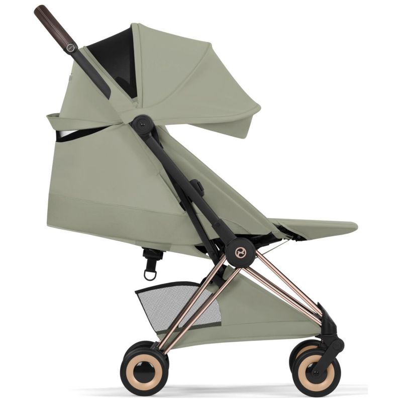 COŸA Style 2026 Poussette ultra-compacte et Châssis Rose Gold Sage Green Cybex Produit 6