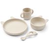 Coffret repas en silicone Vivi Rabbit Sandy (4 pièces) Liewood Produit 1