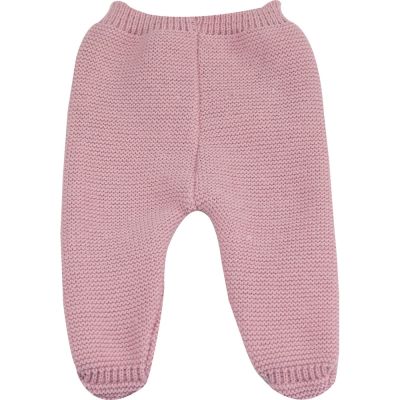 Pantalon en maille Rose (0-1 mois)