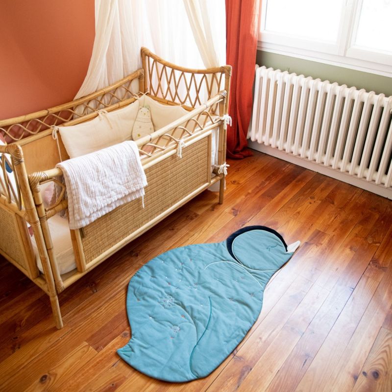 Tapis d'éveil Pingouin Bleu L'oiseau bateau Ambiance 4