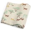 Set de 3 langes imprimés La forêt Mawa (personnalisable) Moulin Roty Produit 5