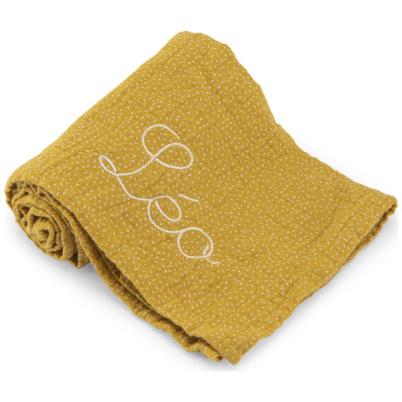 Set de 3 langes imprimés La forêt Mawa (personnalisable) Moulin Roty Produit 4
