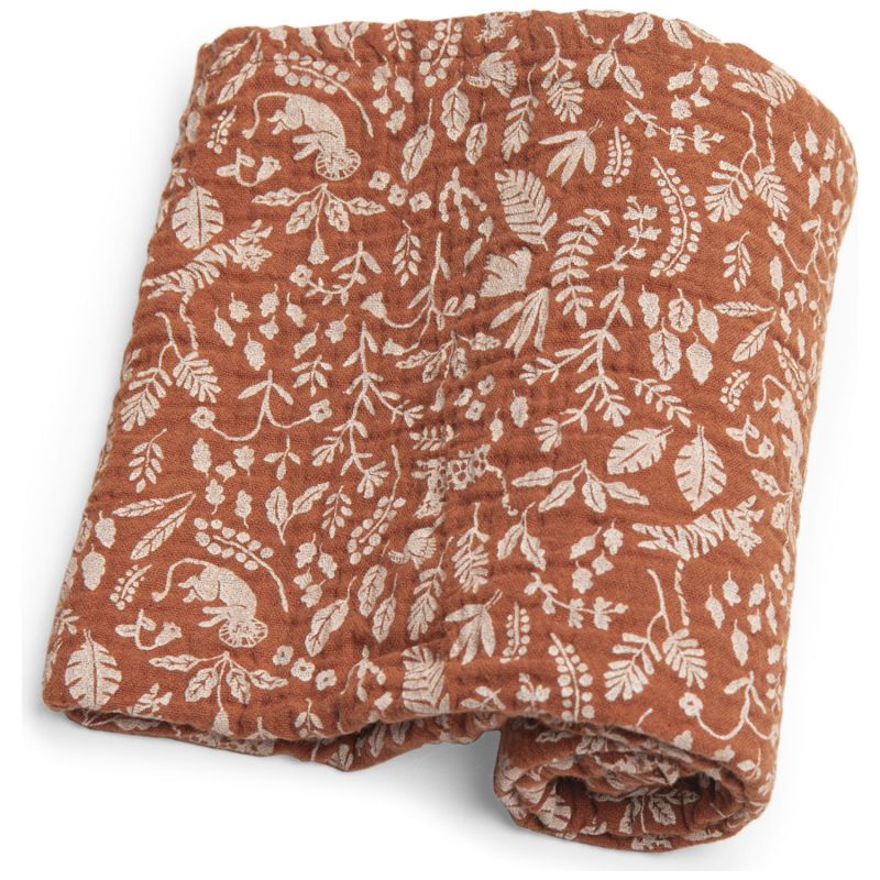 Set de 3 langes imprimés La forêt Mawa (personnalisable) Moulin Roty Produit 6