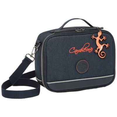 Sac isotherme Navy Orange Stitching Caméléon