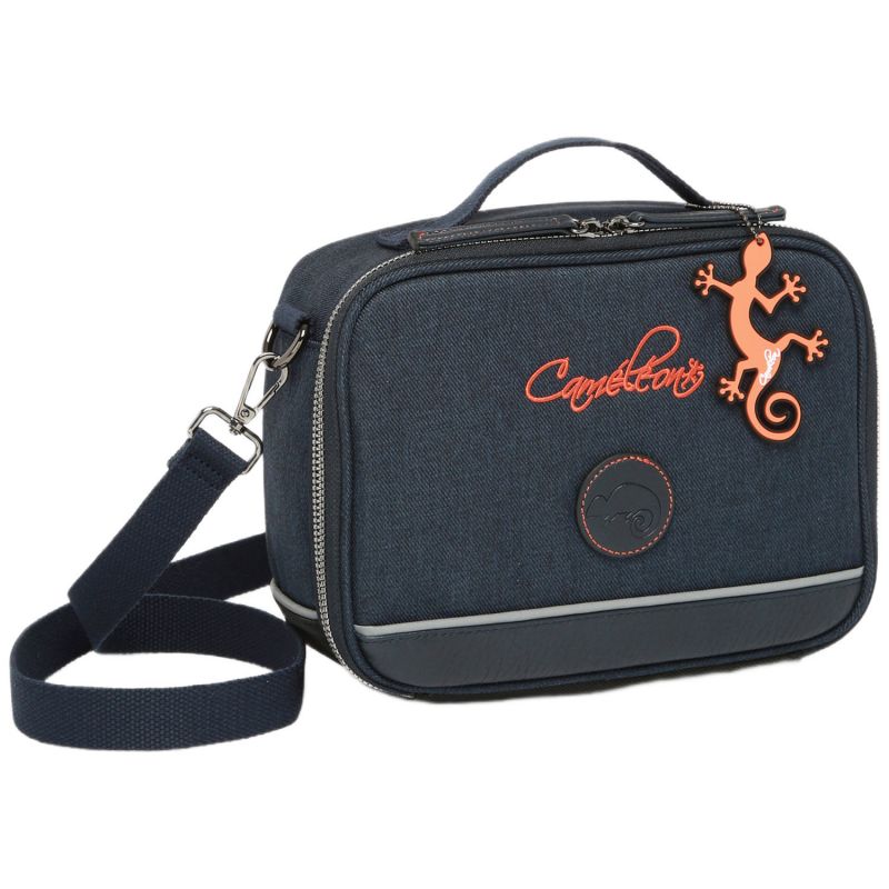 Sac isotherme Navy Orange Stitching Caméléon Produit 1