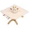 Doudou attache sucette Teddy Girafe Ecru  par Nattou