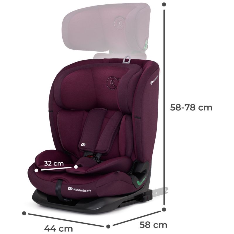 Siège auto Oneto 3 i-Size Cherry Pearl (groupe 1-2-3) Kinderkraft Produit 9