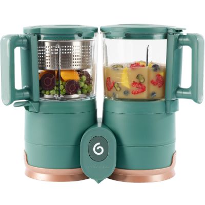 BABYMOOV - Robot cuiseur Nutribaby Glass Green Forest