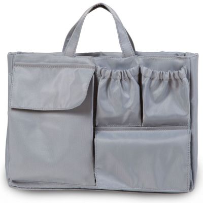 Pochette intérieure pour sac Mommy bag gris Childhome