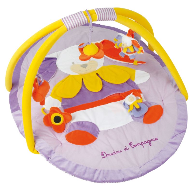 Tapis d'éveil Graine de doudou lapin Doudou et Compagnie