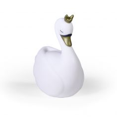 Veilleuse Dame blanche cygne blanc (21 cm) - Atelier Pierre Junior