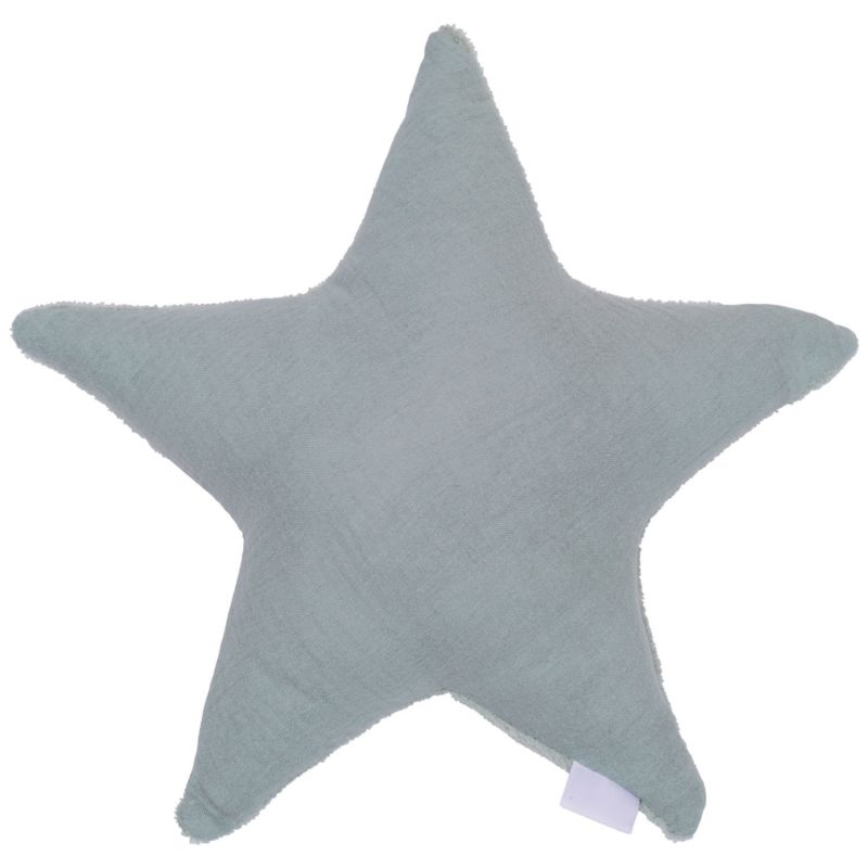 Bouillotte étoile bambou et gaze de coton vert de gris BB & Co Produit 2