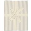 Drap housse en percale de coton Rayé Lin (50 x 83 cm) Kadolis Packaging 4