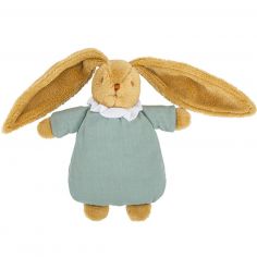 Peluche lapin nid d'ange vert céladon (20 cm) - Trousselier
