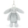 Porte-clé Bashful Lapin Silver Jellycat Produit 2