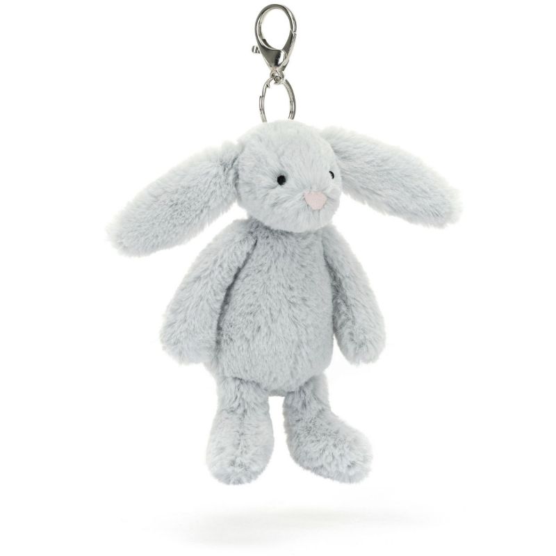 Porte-clé Bashful Lapin Silver Jellycat Produit 5