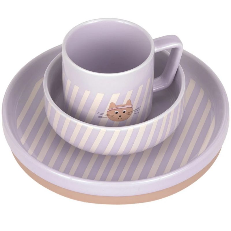Coffret repas en porcelaine Tiny Team Chat Lässig Produit 3