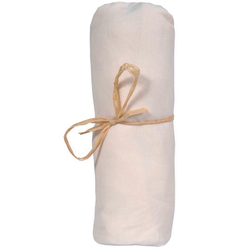 Drap housse de berceau en coton bio naturel (50 x 80 cm) P'tit Basile