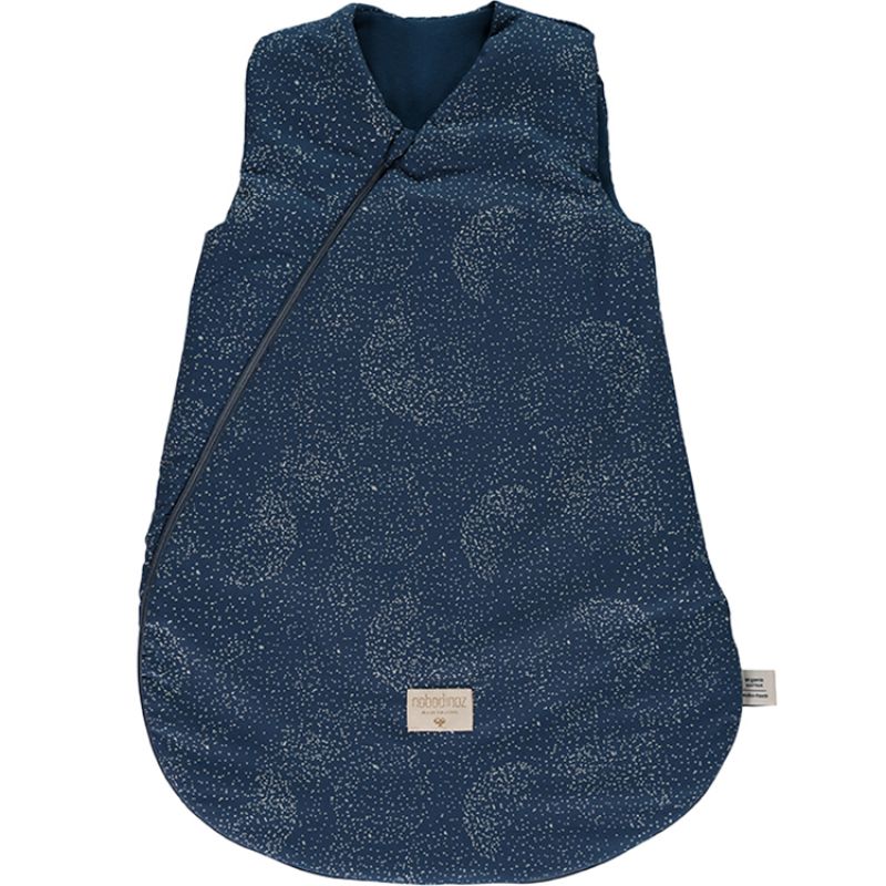 Gigoteuse de mi-saison Cocoon Gold Bubble Night Blue TOG 1,7 (0-6 mois) Nobodinoz