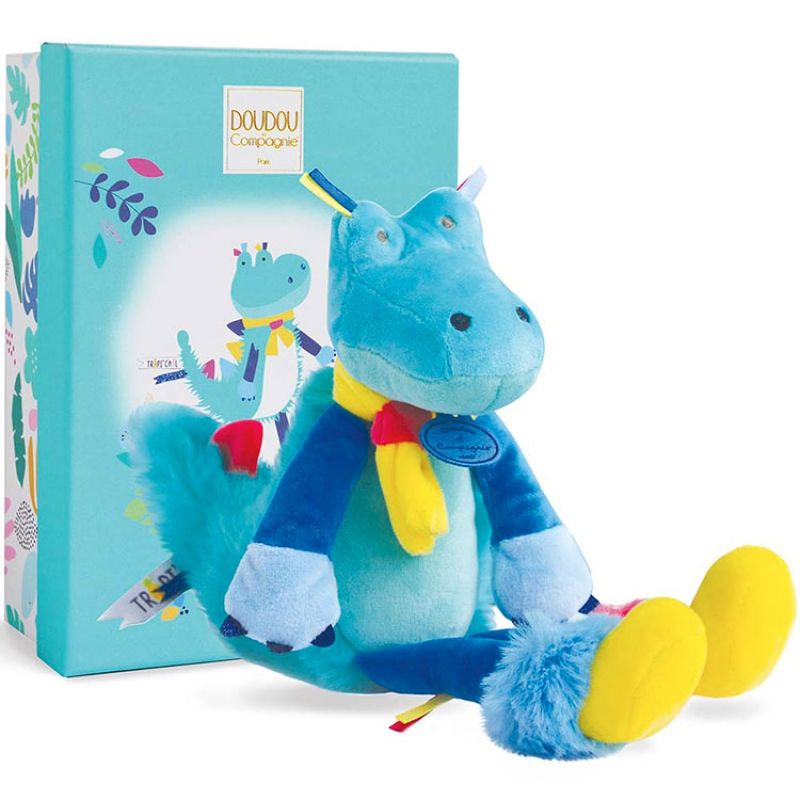 Peluche Tropi'cool Crocodile (30 cm) Doudou et Compagnie