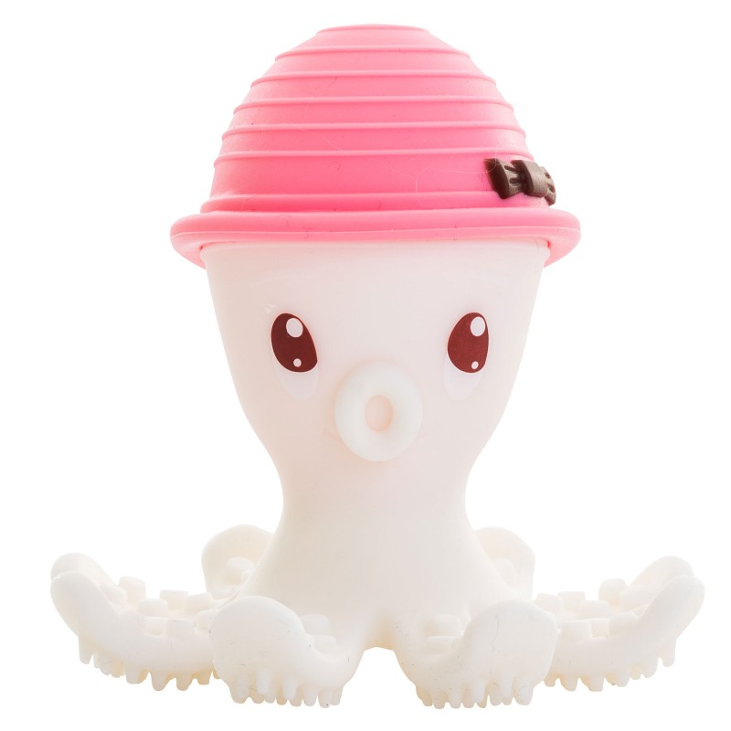 Pieuvre de dentition 3D Mombella rose Baby to Love