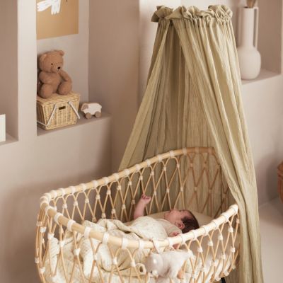 Petite flèche de lit fixation par clip Blanche - Reconditionné