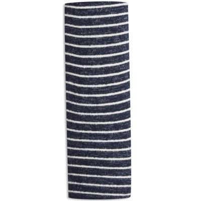 Maxi lange en maille navy stripe 120 x 120 cm aden anais Enfant Bleu