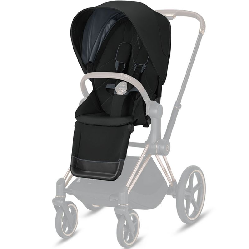 Assise pour poussette Priam et e-Priam Deep Black Cybex