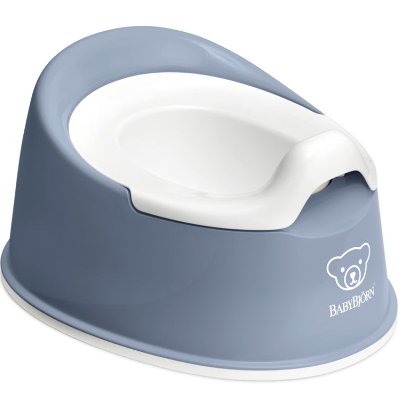 Pot bébé Smart bleu profond et blanc BabyBjörn