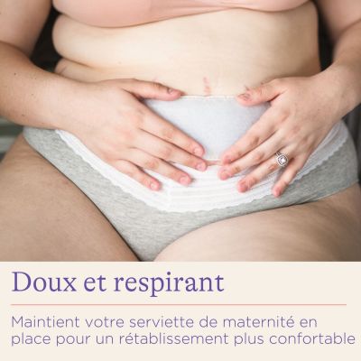 Lot de 4 slips filets de maternité lavables