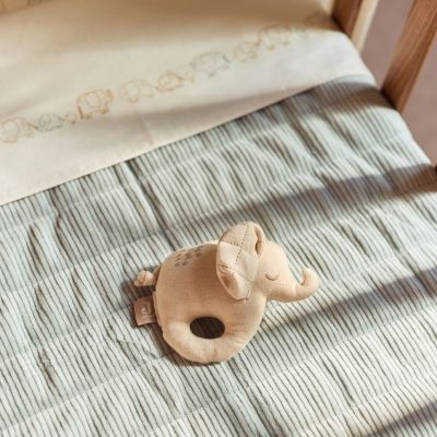 Couverture en jersey Velvet Rib Sea Green (75 x 100 cm)