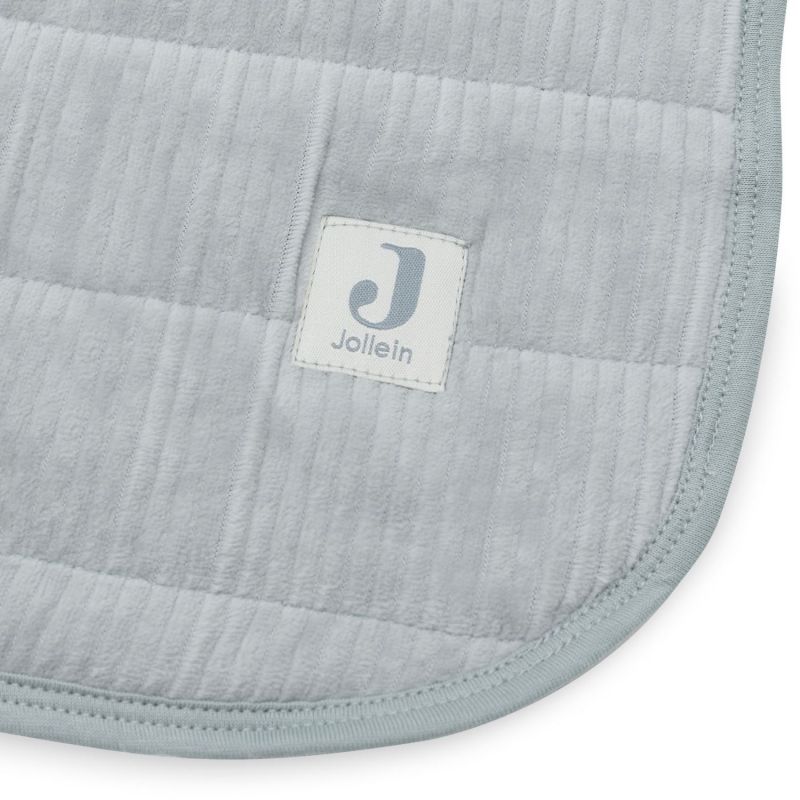 Couverture en jersey Velvet Rib Sea Green (75 x 100 cm) Jollein Produit 5