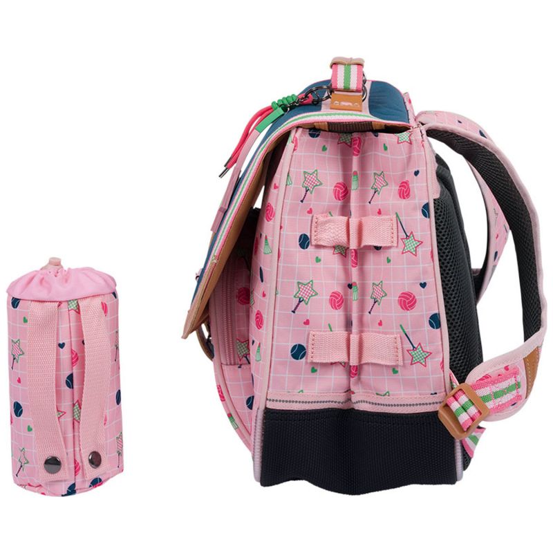 Cartable Les Fantaisies Caroline Vert et Rose (38 cm) Tann's Produit 5
