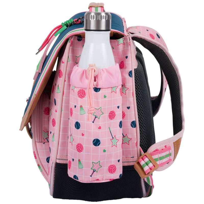 Cartable Les Fantaisies Caroline Vert et Rose (38 cm) Tann's Produit 6