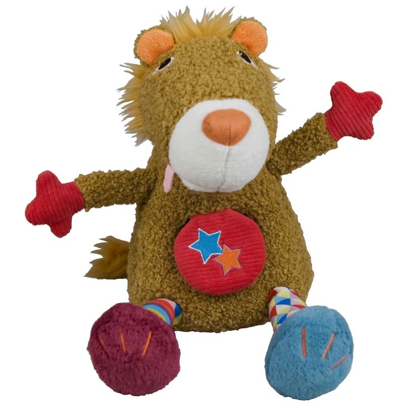 Peluche d'activités Marcel le lion Magic Circus (35 cm)    Ebulobo
