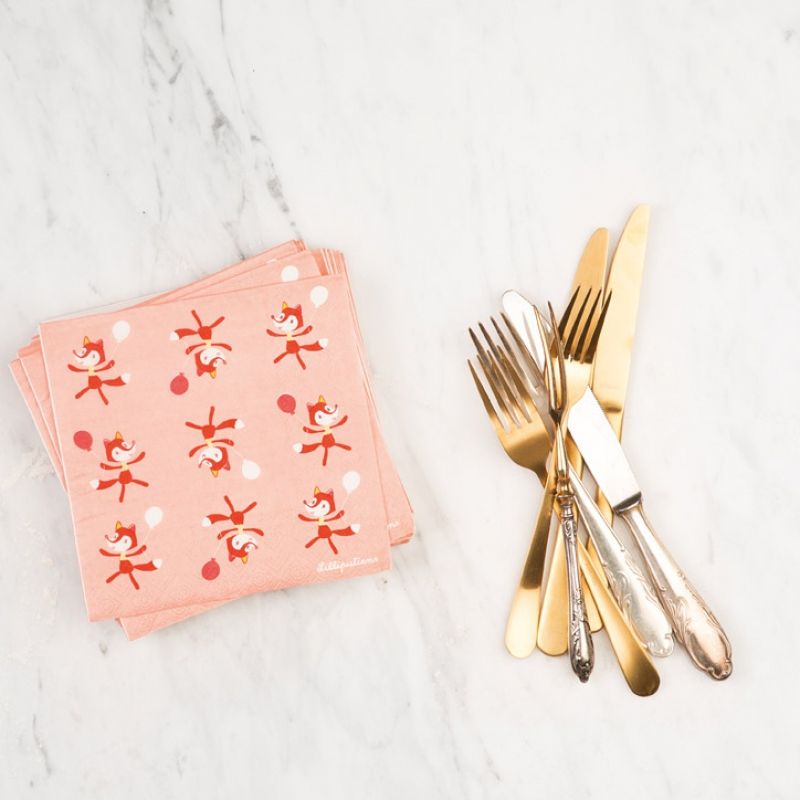 Serviettes en papier Alice Little Chef (20 pièces) Lilliputiens