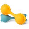 Lot de 2 hochets ours et lion en silicone Little L Produit 1