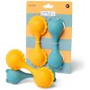 Lot de 2 hochets ours et lion en silicone Little L Packaging 7