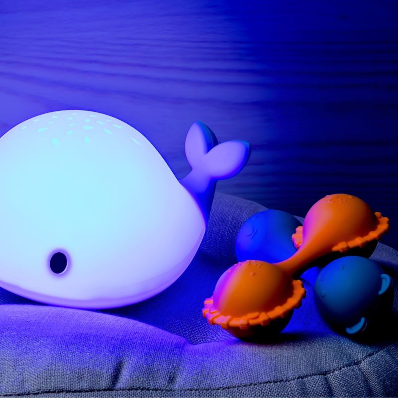 Lot de 2 hochets ours et lion en silicone Little L Ambiance 5