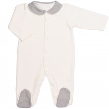 Pyjama chaud Sirène Grey (24 mois : 86 cm)  par Les Rêves d'Anaïs