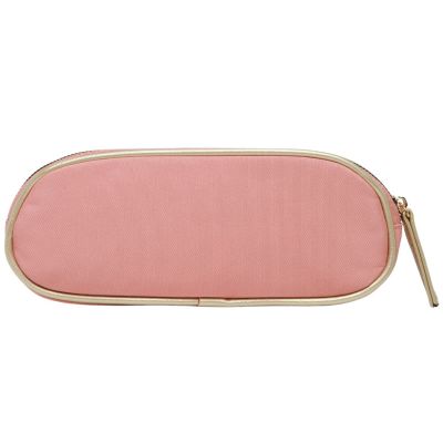 Trousse double compartiment Pink Gold Leopard