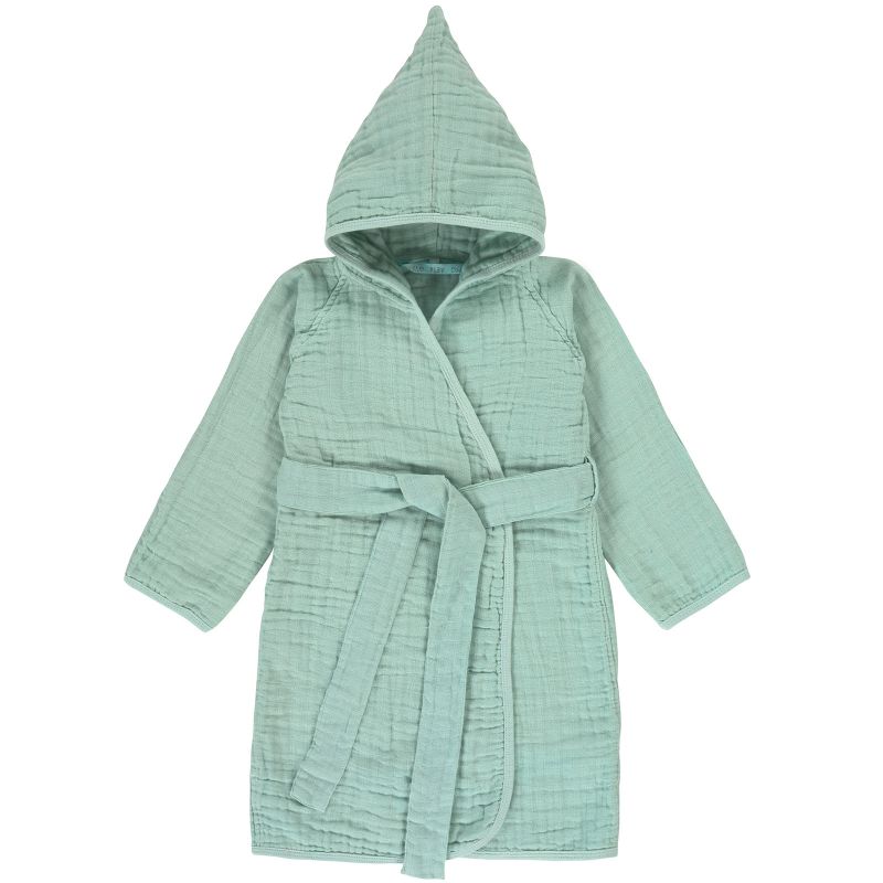 Peignoir en mousseline vert menthe (2-3 ans) Lässig