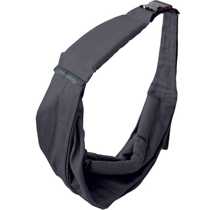 Porte bébé Baby Sling gris Minimonkey