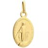 Pendentif médaille Miraculeuse (plaqué or) Petits trésors Produit 1
