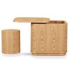 Tabouret 2 en 1 Yume Natural Ash  par Quax