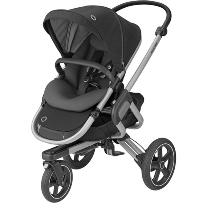Poussette tout terrain Nova 3 roues noire Essential Black Maxi-Cosi