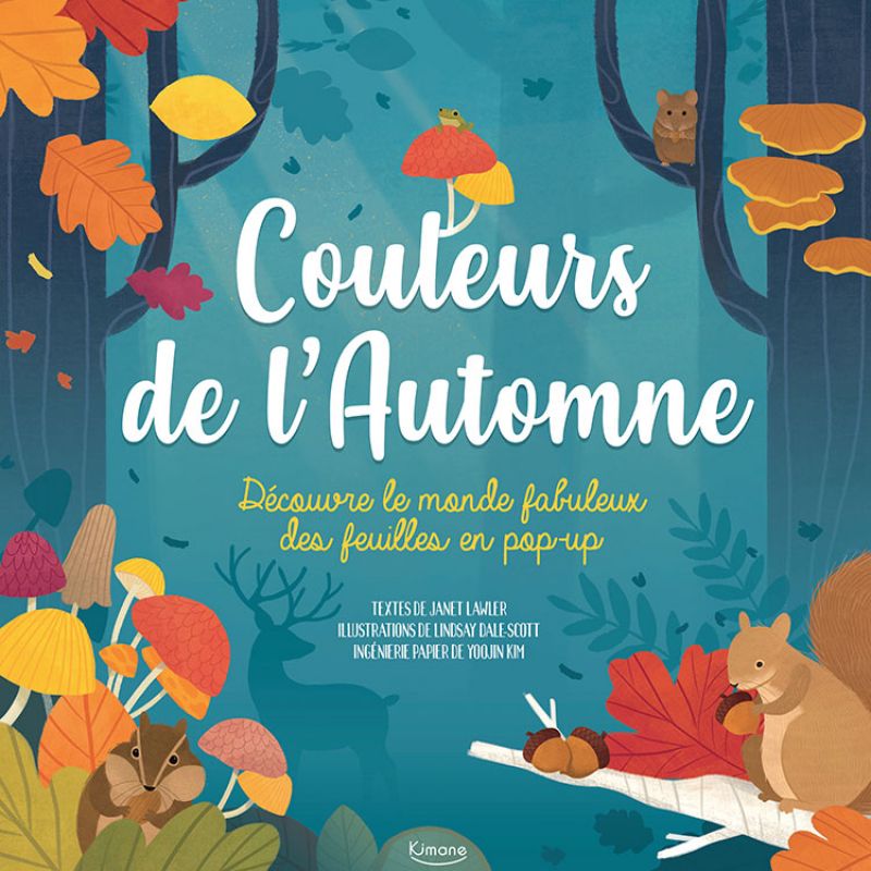 Livre pop-up Couleurs de l'automne Editions Kimane