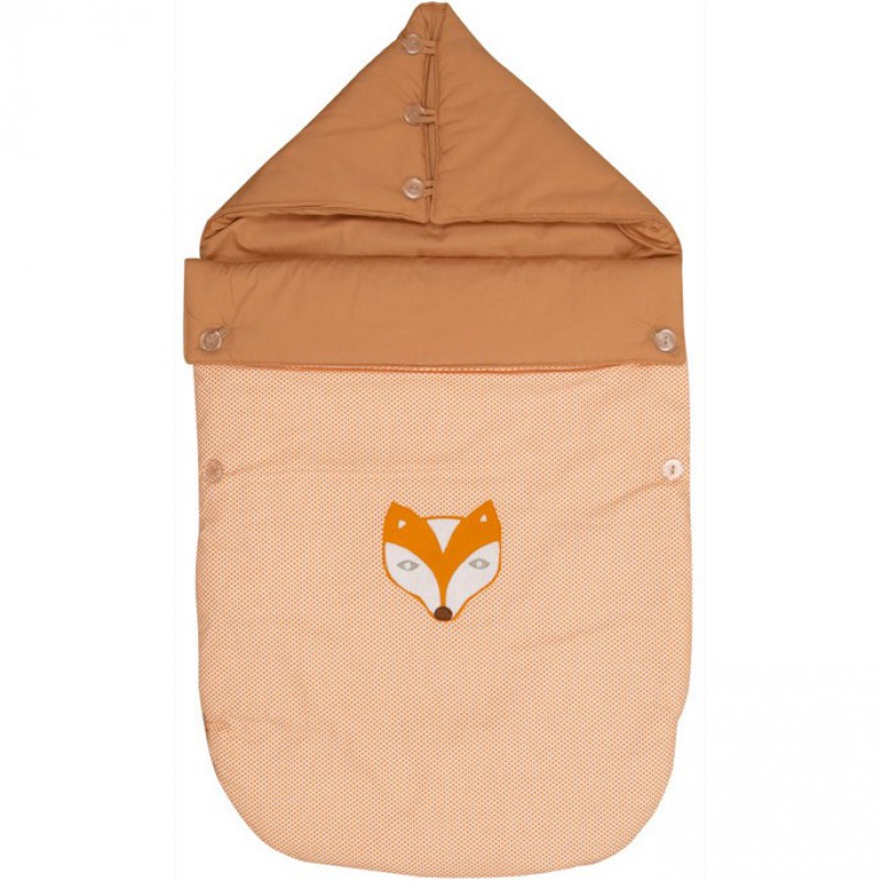 Nid d'ange Fox and raven (80 cm) Taftan
