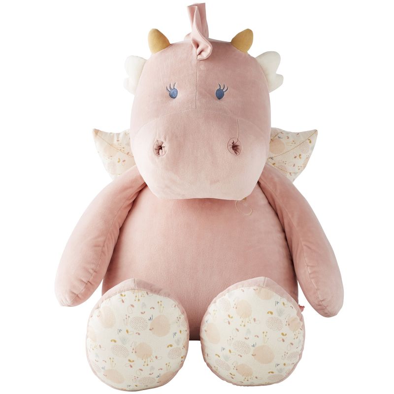 Peluche géante dragonne Lina & Joy (90 cm) Noukie's