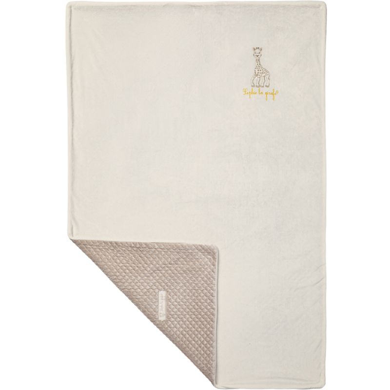 Couverture velours Sophie la girafe (80 x 120 cm) Babycalin